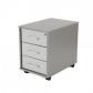 rocada-cajonera-buck-movil-3-cajones-color-estructura-gris-frontal-gris