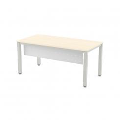 ROCADA Faldón Metálico Executive Para Mesa 140Cm. Blanco