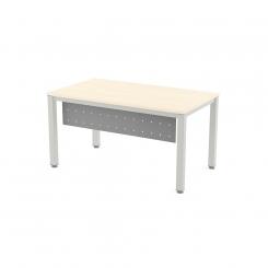 ROCADA Faldón Metálico Executive Para Mesa 140Cm. Gris Aluminio