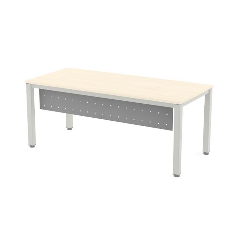 ROCADA Faldón Metálico Executive Para Mesa 160Cm. Plata