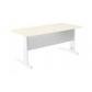 ROCADA Faldón Metálico Executive Para Mesa 180Cm. Gris Aluminio