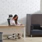 ROCADA Faldón Metálico Executive Para Mesa 200Cm. Gris Aluminio