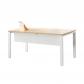 ROCADA Faldón Metálico Executive Para Mesa 200Cm. Blanco