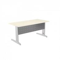 ROCADA Faldón Metálico Metal Para Mesa 140 Cm. Color Aluminio