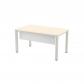 ROCADA Faldón Metálico Metal Para Mesa 180 Cm. Color Blanco