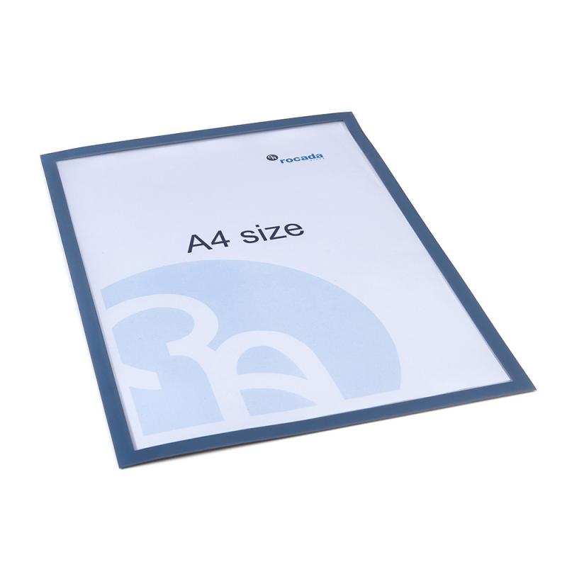 rocada-funda-magnetica-a4-gris-pack-5-uds