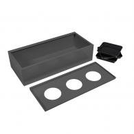 ROCADA Jardinera Superior Para Armario Metálica De 120Cm Ral 7015 Antracita