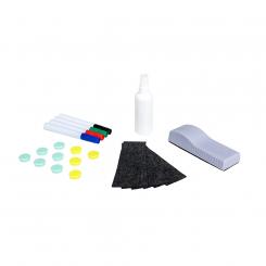Rocada Kit de limpieza y accesorios para pizarras magnéticas