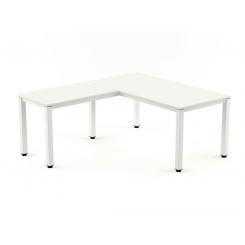 Rocada ala  para mesa serie executive 100x60 blanco / blanco (precio solo para el ala, la mesa principal se compra aparte)