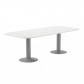 ROCADA Kit Meeting Mesa 220X100X72 Aluminio / Blanco