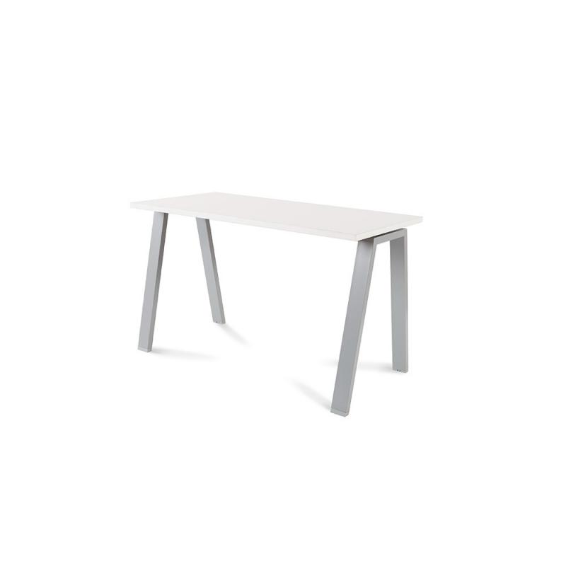 ROCADA Kit Mesa Blanca 120X60 Aluminio / Cristal