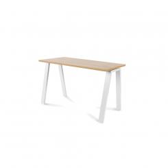 ROCADA Kit Mesa Blanca 120X60 Blanco/ Roble
