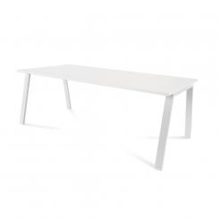 ROCADA Kit Mesa Blanca 200X100 Blanco/Blanco