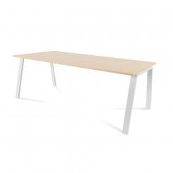 ROCADA Kit Mesa Blanca 200X100 Blanco/ Haya. DISPONIBLE EN DISTINTOS ACABADOS. CONSÚLTANOS TODAS LAS OPCIONES DISPONIBLES.