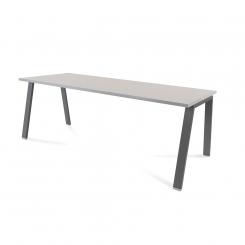 ROCADA Kit Mesa Blanca 200X80 Antracita/ Gris