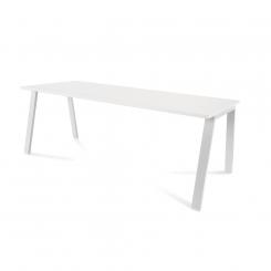 ROCADA Kit Mesa Blanca 200X80 Blanco/Blanco