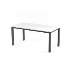 ROCADA Kit Mesa Executive 120X80 Cromado/Blanco