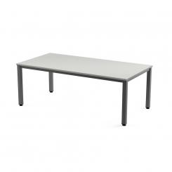 ROCADA Kit Mesa Executive 200X100 Cromado/ Gris