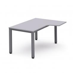 ROCADA Kit Mesa Executive L Derecha 180X110 Cromado/Gris