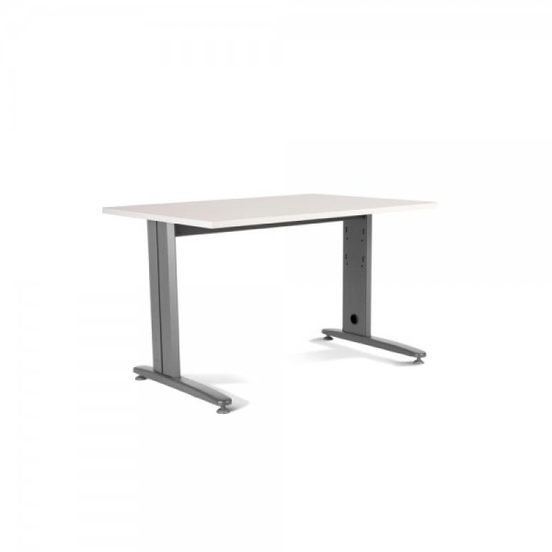 ROCADA Kit Mesa Metal 140X80 Aluminio / Blanco