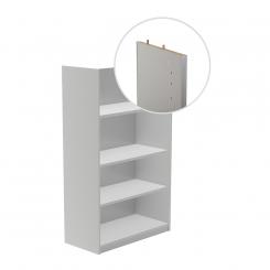 ROCADA Kit Store 156X90X45 Aluminio/Gris Sin Tapa