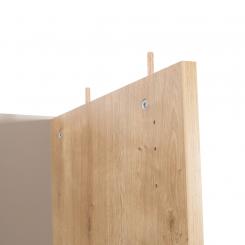 ROCADA Kit Store 156X90X45 Estructura Blanca/Puertas Gris Sin Tapa