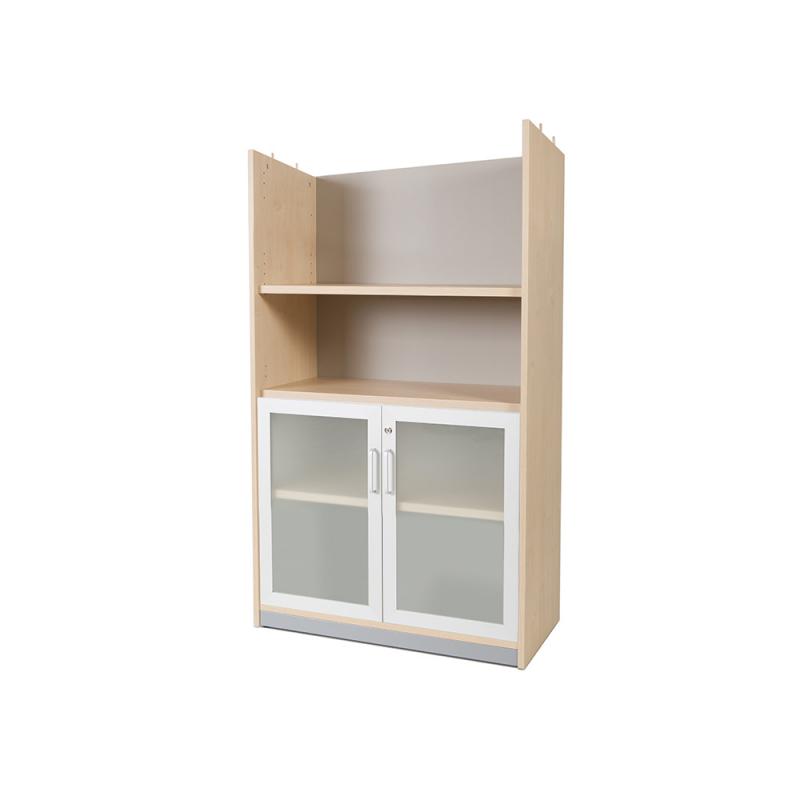 ROCADA Kit Store 156X90X45 Estructura Haya/Puertas Cristal Sin Tapa