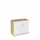ROCADA Kit Store 78X90X45 Estructura Roble/Puertas Blanco Sin Tapa