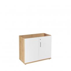 ROCADA Kit Store 78X90X45 Estructura Roble/Puertas Blanco Sin Tapa