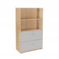 ROCADA Kit Store 78X90X45 Estructura Roble/Puertas Gris Sin Tapa