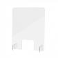 ROCADA Mampara De Metacrilato De Sobremesa 70X85X25Cm (5Mm) Con Ventana 25X20Cm