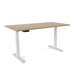 ROCADA Mesa 160Cm Regulable En Altura Electricamente Con 3 Telescopicos Roble