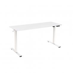 ROCADA Mesa 160X80Cm Regulable En Altura Electricamente Con 2 Telescópicos Estructura Blanca / Tablero Blanco