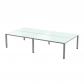 rocada-mesa-de-oficina-cuadruple-4-puestos-serie-executive-163x360-aluminio-cristal-negro