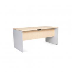 ROCADA Mesa De Oficina Individual Serie Work 160X80 Gris / Haya