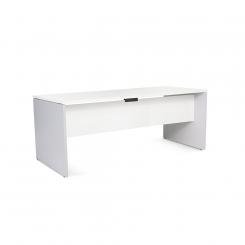 ROCADA Mesa De Oficina Individual Serie Work 180X80 Gris/Blanco