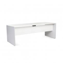 ROCADA Mesa De Oficina Individual Serie Work 200X80 Gris/Blanco