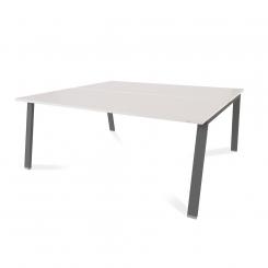 Rocada mesa de oficina serie blanca 180x163 antracita / blanco