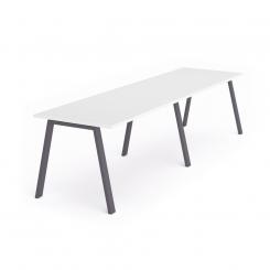 Rocada mesa de oficina serie blanca 320x80 antracita / gris