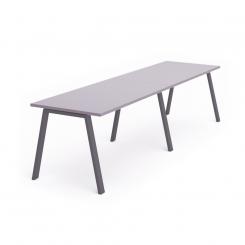 Rocada mesa de oficina serie blanca 320x80 antracita / haya
