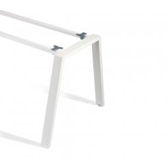 Rocada mesa de oficina serie blanca con forma de L derecha 180x120 blanco/haya. DISPONIBLE EN DISTINTOS ACABADOS. CONSÚLTANOS TODAS LAS OPCIONES DISPONIBLES.