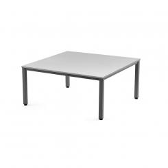 Rocada mesa de oficina serie executive 120x120 antracita/ gris