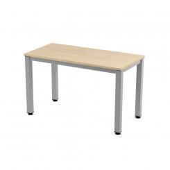 Rocada mesa de oficina serie executive 120x60 aluminio / haya