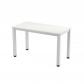 Rocada mesa de oficina serie executive 120x60 blanco / blanco