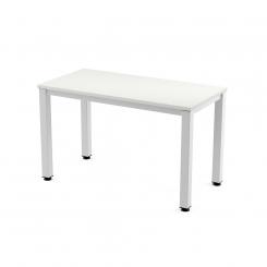 Rocada mesa de oficina serie executive 120x60 blanco / blanco