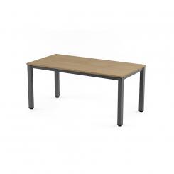Rocada mesa de oficina serie executive 120x80 antracita/ roble