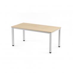 Rocada mesa de oficina serie executive 120x80 blanco/ haya. DISPONIBLE EN DISTINTOS ACABADOS. CONSÚLTANOS TODAS LAS OPCIONES DISPONIBLES.