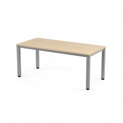 Rocada mesa de oficina serie executive 180x80 aluminio/ haya