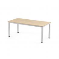 Rocada mesa de oficina serie executive 180x80 blanco/ haya. DISPONIBLE EN DISTINTOS ACABADOS. CONSÚLTANOS TODAS LAS OPCIONES DISPONIBLES.