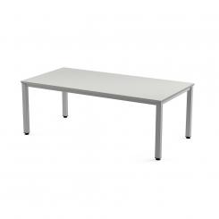 Rocada mesa de oficina serie executive 200x100 aluminio/ gris